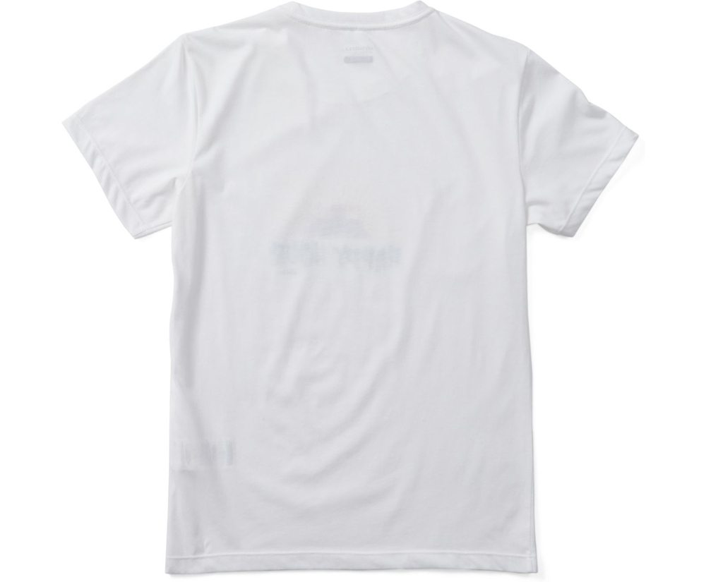 Merrell Short Sleeve White - Happy Hour Tee - Womens 70GKBOTCR